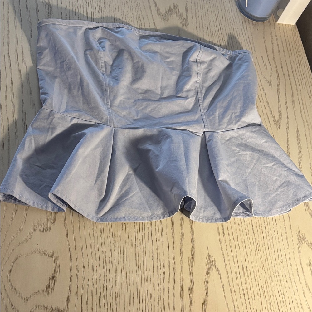 H&M Soft Blue Top